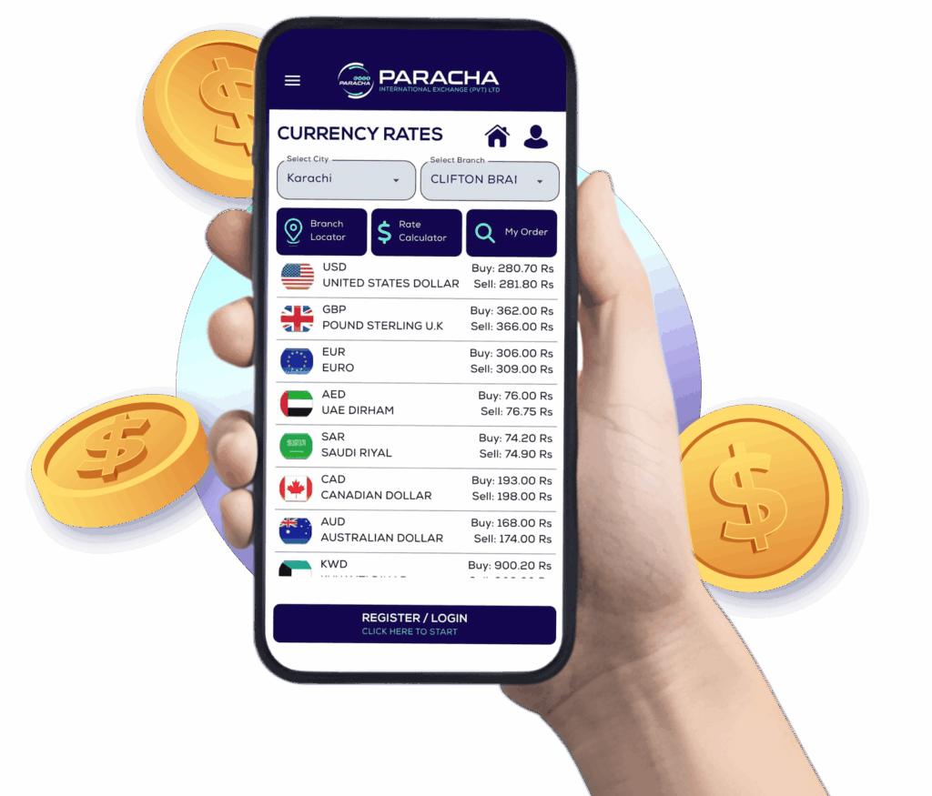 Paracha Exchange | Real-Time Rates & Fast Currency Exchange